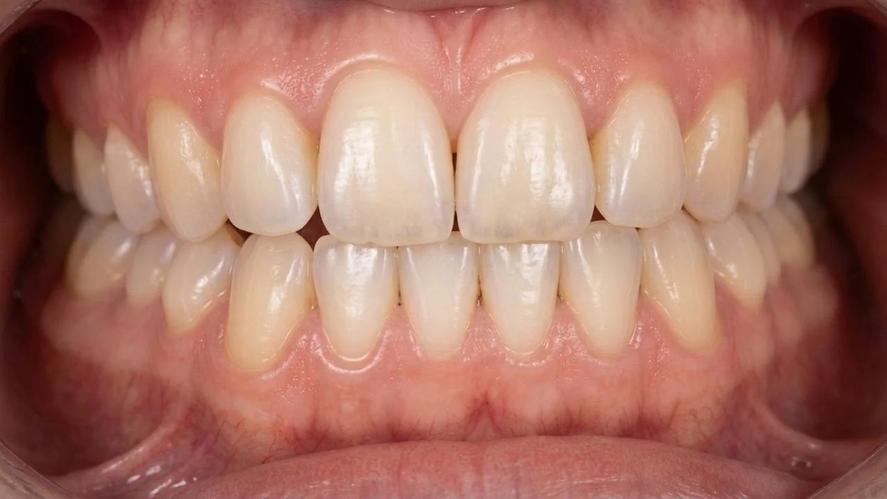 Final orthodontic treatment outcome after professional treatment planning